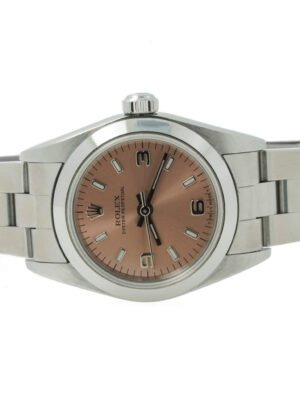Rolex Oyster Perpetual Lady 76080 24mm Pink Dial Ser. A