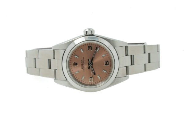 Rolex Oyster Perpetual Lady 76080 24mm Pink Dial Ser. A