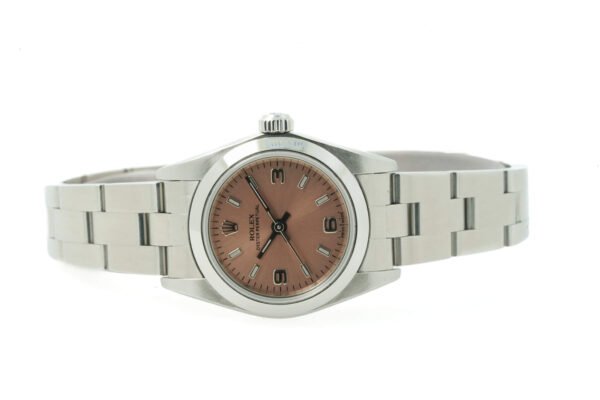 Rolex Oyster Perpetual Lady 76080 Blue Dial 24mm Ser. K