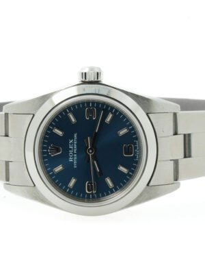 Rolex Oyster Perpetual Lady 76080 Blue Dial Ser. A 11/2000