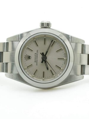 Rolex Oyster Perpetual Lady 76080 Silver Dial Ser. K