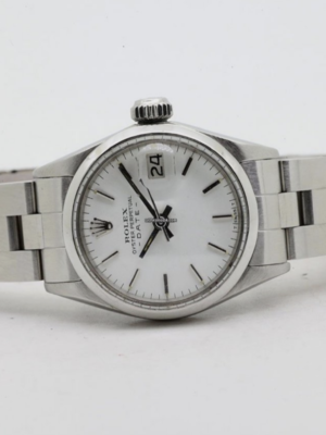 Rolex Oyster Perpetual Lady Date 6516 Oyster Perpetual 1970 White Dial 8816 MY