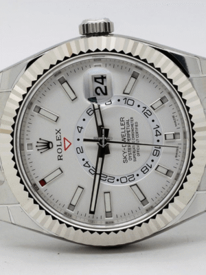 Rolex Oyster Perpetual Sky-Dweller 42mm White Dial 326934