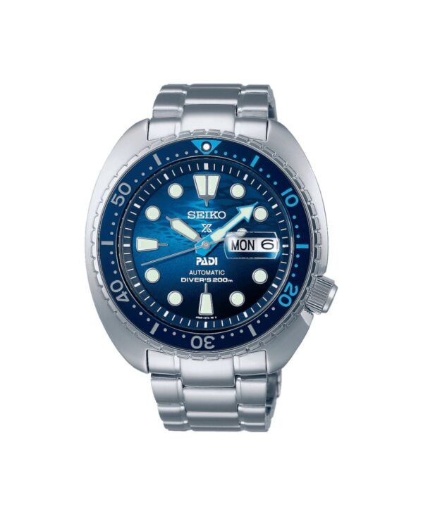 Seiko Orologio Prospex PADI Diver's 200m The Great Blue Automatico SRPK01K1