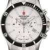 Swiss Alpine Military 7022.9132 cronografo Orologio Uomo 42mm 10ATM