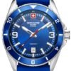 Swiss Alpine Military 7034.1835 Orologio Uomo Sierra argento blue 42mm 10ATM