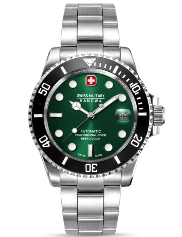 Swiss Military Hanowa SMWGL0006302 Orologi Uomo Sealord Automatico 41mm 20ATM
