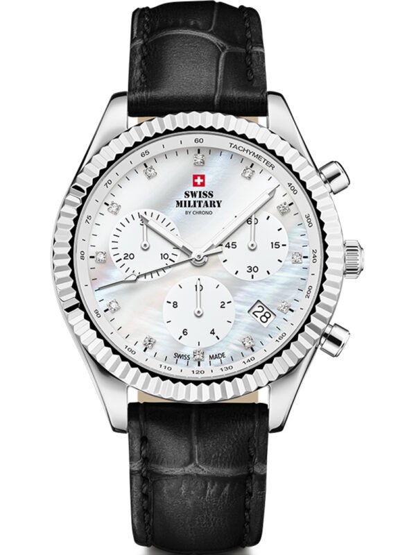 Swiss Military SM30207.05 Elegant Cronografo Orologio Donna 38mm 5ATM