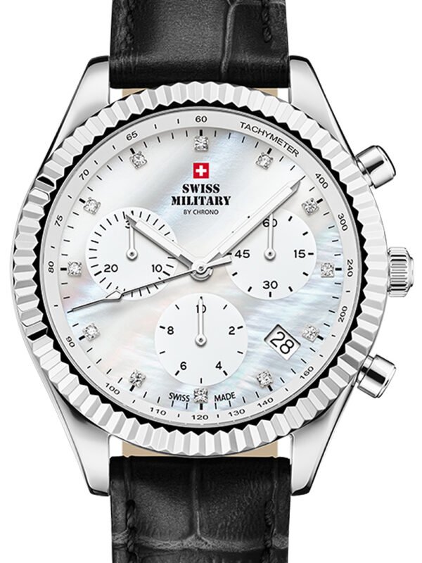 Swiss Military SM30207.05 Elegant Cronografo Orologio Donna 38mm 5ATM