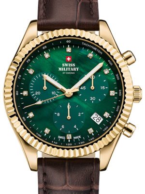 Swiss Military SM30207.08 Elegant Cronografo Orologio Donna 38mm 5ATM