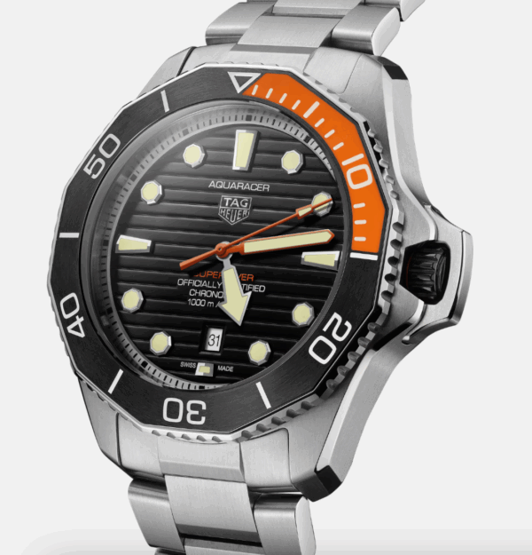 TAG Heuer Aquaracer Professional 1000 SUPERDIVER Titanio Automatic 45 mm - Valenti Parma