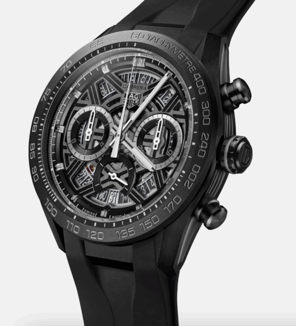 TAG Heuer Carrera Chronograph Extreme Sport Automatic 44 mm Titanio rivestimento DLC - Valenti Parma