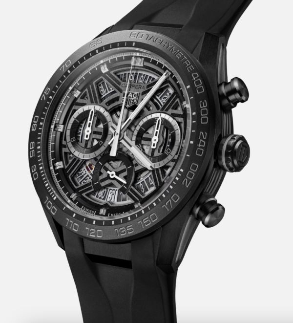 TAG Heuer Carrera Chronograph Extreme Sport Automatic 44 mm Titanio rivestimento DLC - Valenti Parma