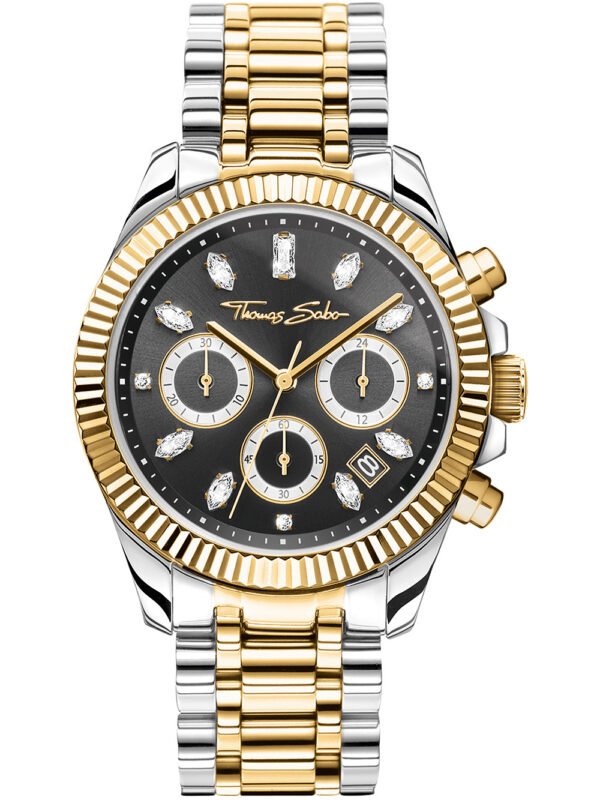 Thomas Sabo WA0398-291-201 Divine Cronografo Orologio Donna