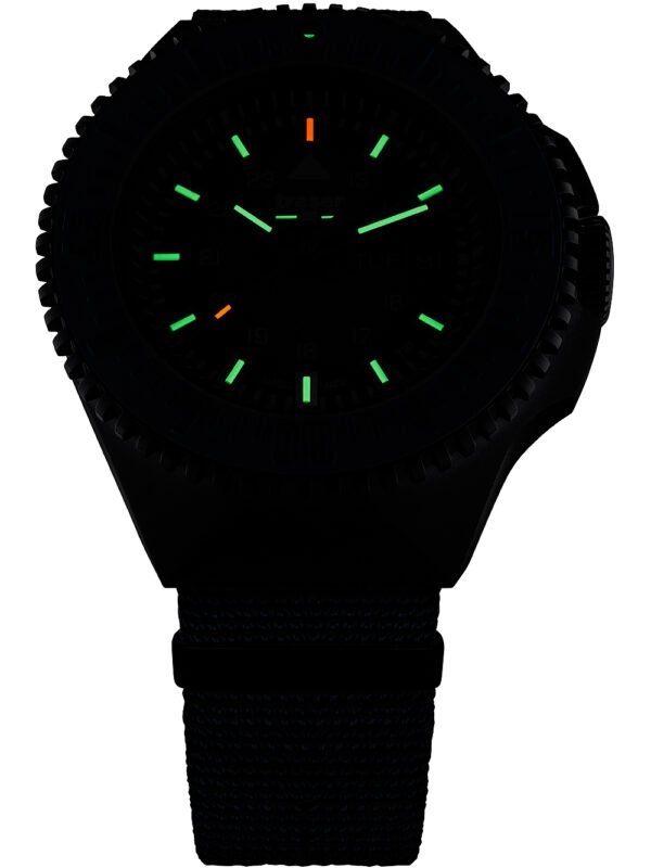 Traser H3 109858 P69 Black-Stealth Green Orologio Uomo 46mm 20ATM