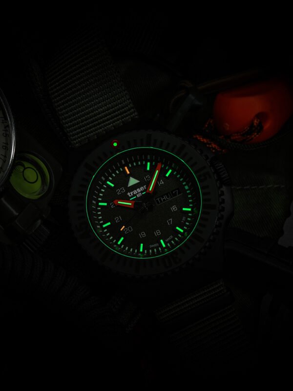 Traser H3 109858 P69 Black-Stealth Green Orologio Uomo 46mm 20ATM