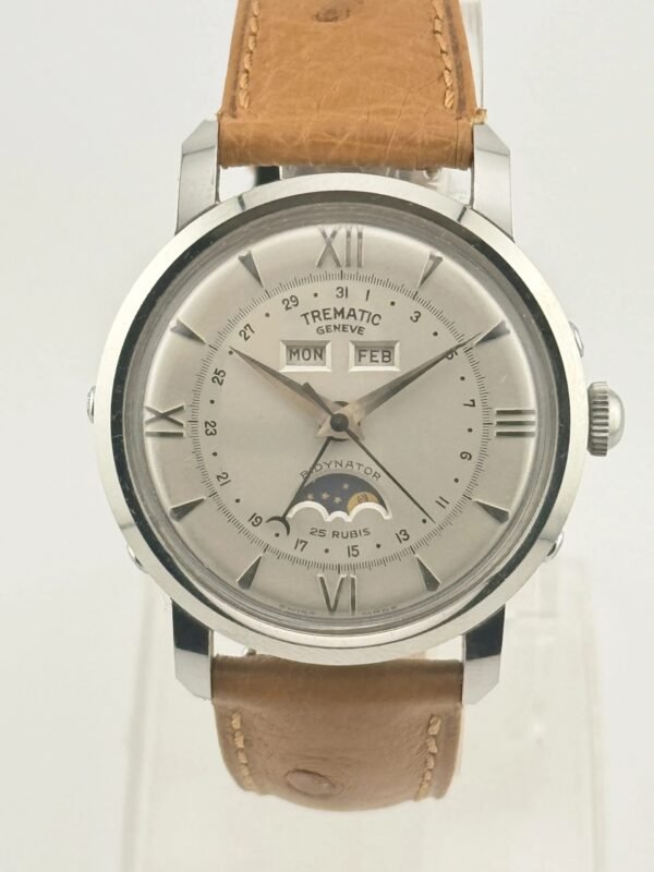 Trematic Triple Calendar Felsa Bydinator Mint Condition