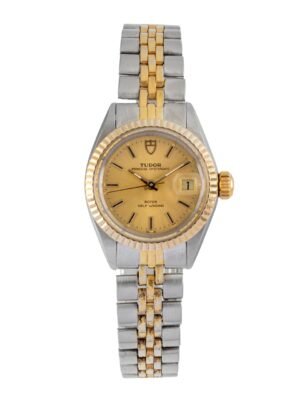 Tudor Princess Oysterdate steel / gold automatic women's watch 92413 Vintage [2604331]
