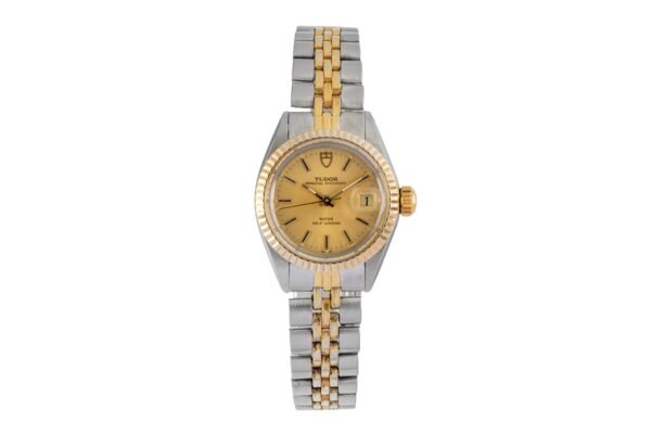 Tudor Princess Oysterdate steel / gold automatic women's watch 92413 Vintage [2604331]