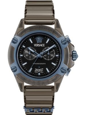 Versace VE8P00825 Orologio Uomo New Icon Active Cronografo 44mm 3ATM