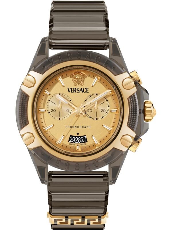 Versace VE8P01025 Orologio Uomo New Icon Active Cronografo 44mm 3ATM
