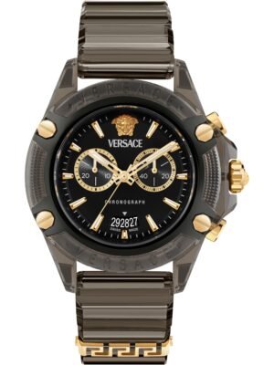 Versace VE8P01125 Orologio Uomo New Icon Active Cronografo 44mm 3ATM