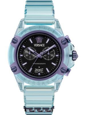 Versace VE8P01225 Orologio Uomo New Icon Active Cronografo 44mm 3ATM
