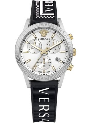 Versace VEKB00122 Sport Tech Lady Cronografo Orologio Donna 40mm 5ATM