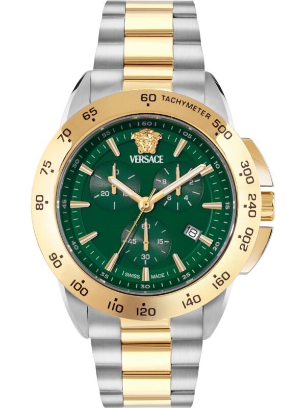 Versace VEKIA0625 Orologio Uomo V-Sport Cronografo 44mm 5ATM