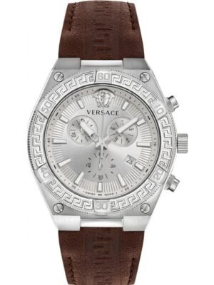 Versace VESO00122 Orologio Uomo Sporty Greca Cronografo 46mm 5ATM