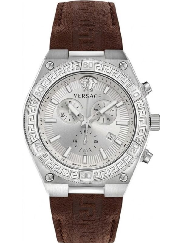 Versace VESO00122 Orologio Uomo Sporty Greca Cronografo 46mm 5ATM
