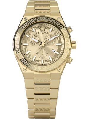 Versace VESO01424 Orologio Uomo Sporty Greca Cronografo 46mm 5ATM