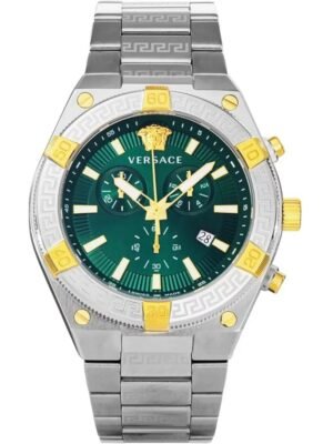 Versace VESO01524 Orologio Uomo Sporty Greca Cronografo 46mm 5ATM