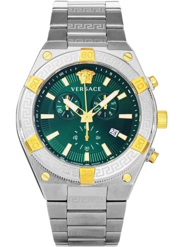 Versace VESO01524 Orologio Uomo Sporty Greca Cronografo 46mm 5ATM