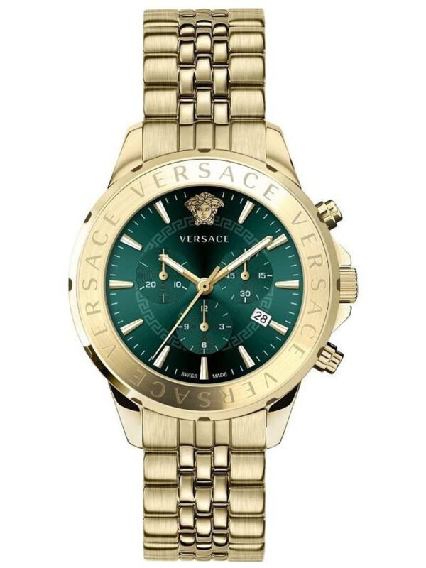 Versace VEV600619 Signature Cronografo Orologio Uomo 44mm 5ATM