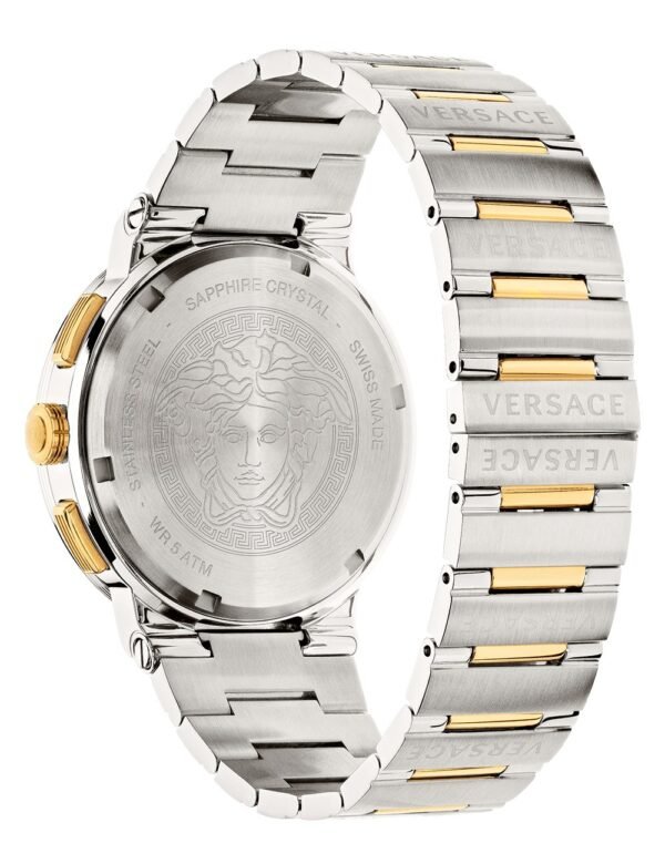 Versace VEZ900321 Orologi Uomo Greca Logo Cronografo 43mm 5ATM