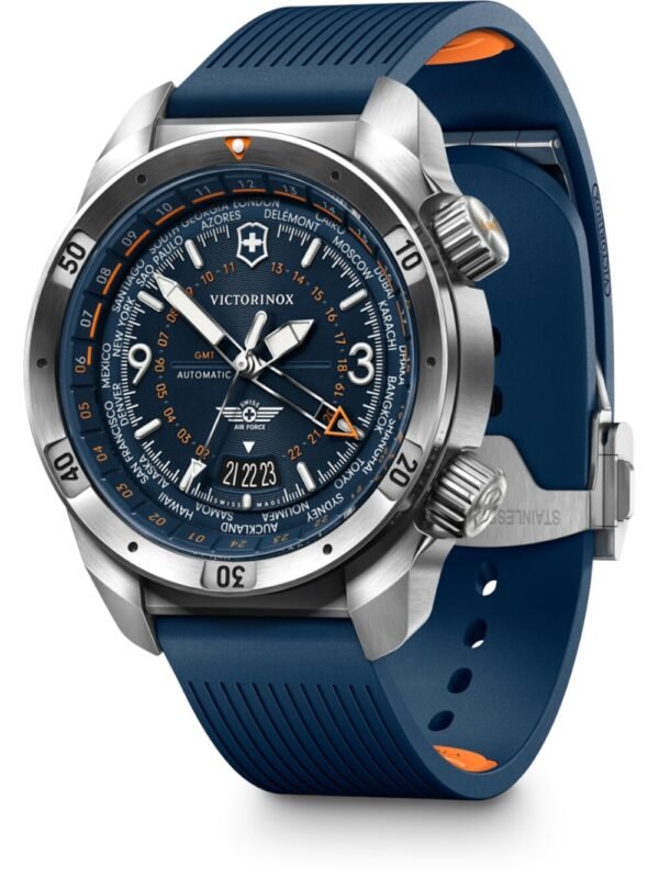 Victorinox 242003 Orologio Uomo Air Pro GMT Automatico 43mm 20ATM