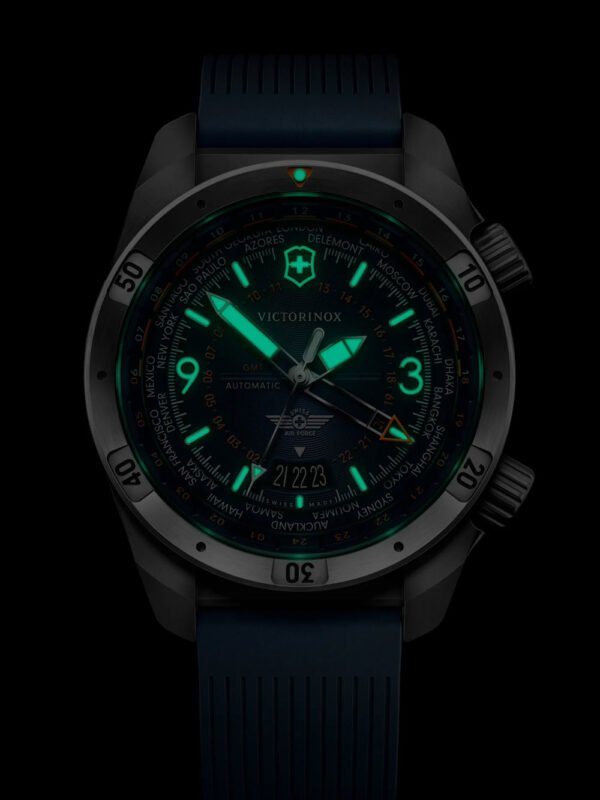 Victorinox 242003 Orologio Uomo Air Pro GMT Automatico 43mm 20ATM