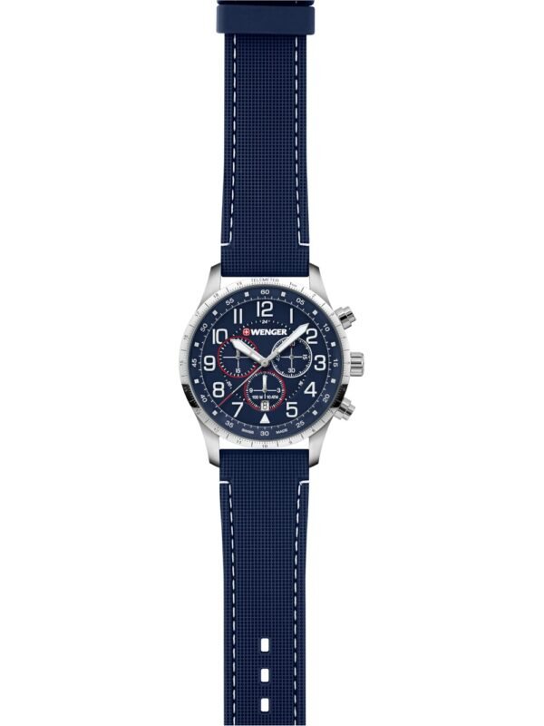 Wenger 01.1543.117 Orologio Uomo Attitude Cronografo 44mm 10ATM