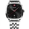Wenger 01.1921.102 Orologio Da Uomo Vintage Classico 37mm 5ATM