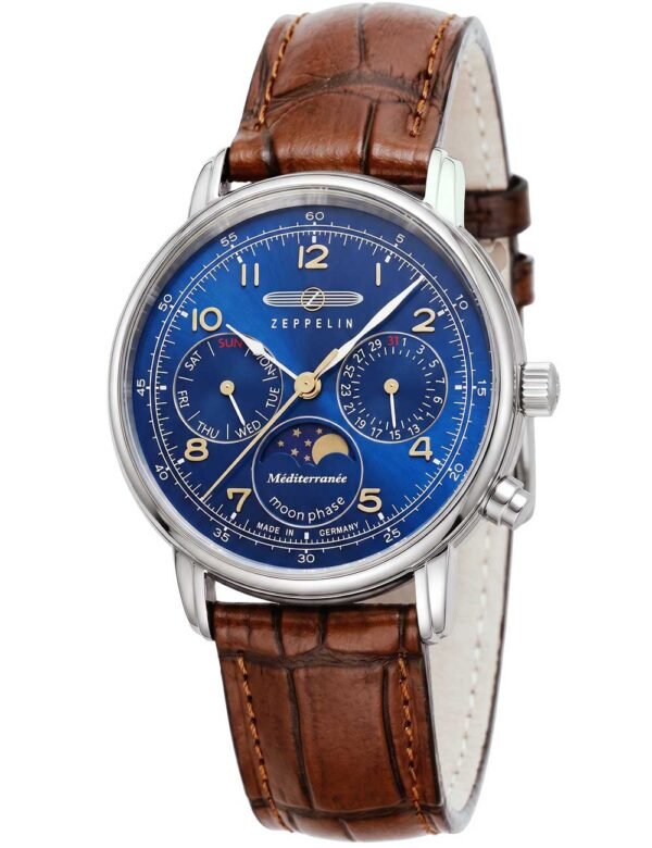 Zeppelin 9637-3 Orologio donna Méditerranée 36mm 5ATM